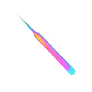 Multicolor Eyelash Extension Tweezers Stainless Steel Lash Tweezers